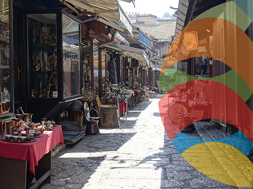 Barrio de Baščaršija de Sarajevo