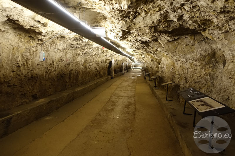 Pasadizos subterráneos del Anfiteatro de Pula