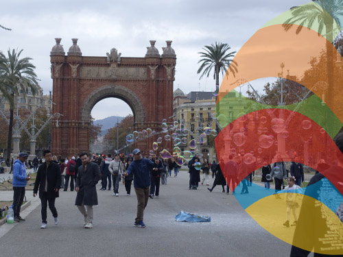 Paseo de Lluís Companys de Barcelona