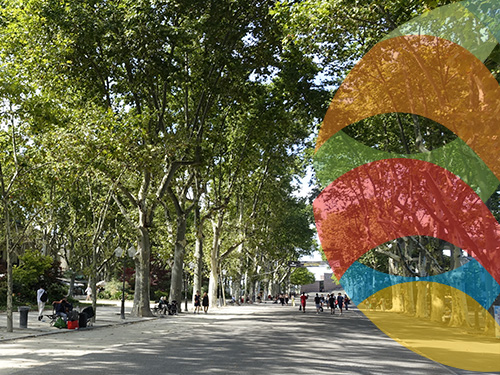 Explanada Charles de Gaulle de Montpellier