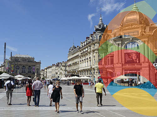 Place de la Comédie de Montpellier